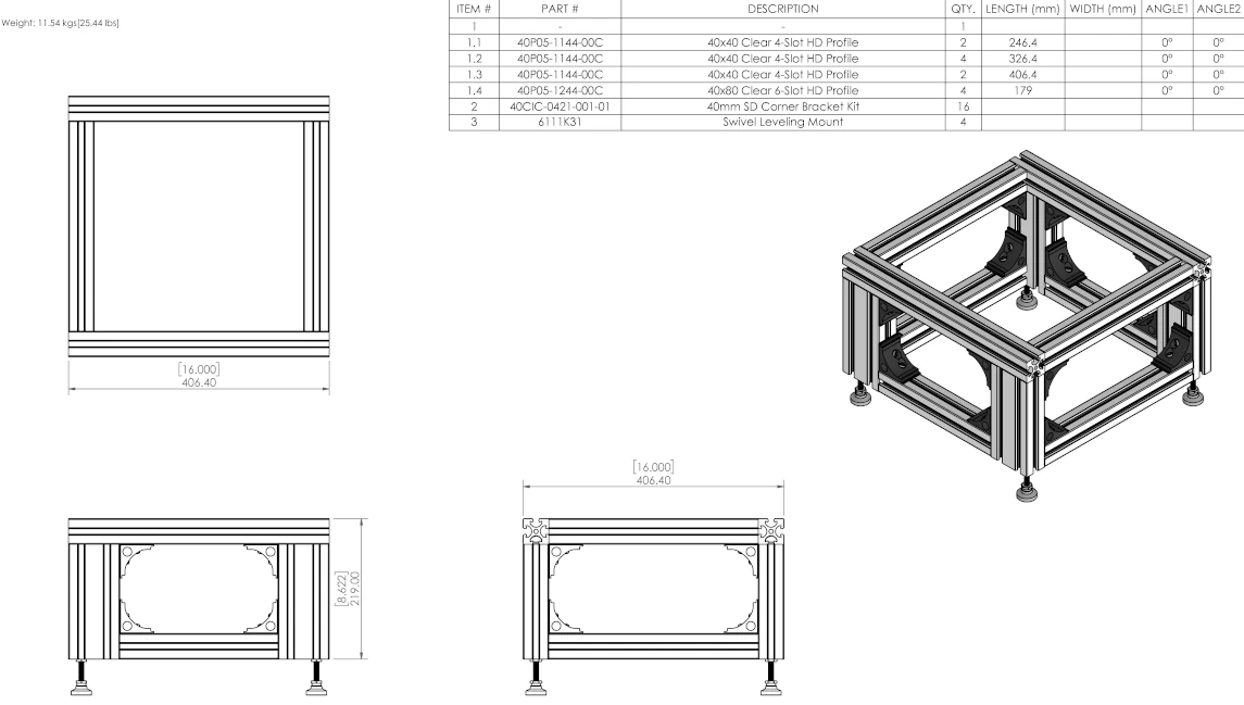 Adjustable-Angle-Brackets_Feedall-Automation_Table-Assembly_Drawing_V1.0