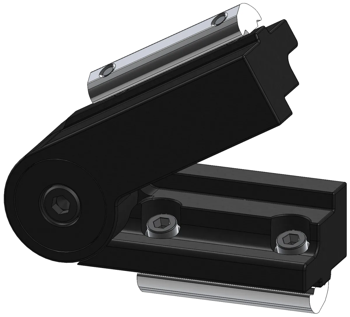 40mm Adjustable Angle Bracket Offset Profile Mount Kit