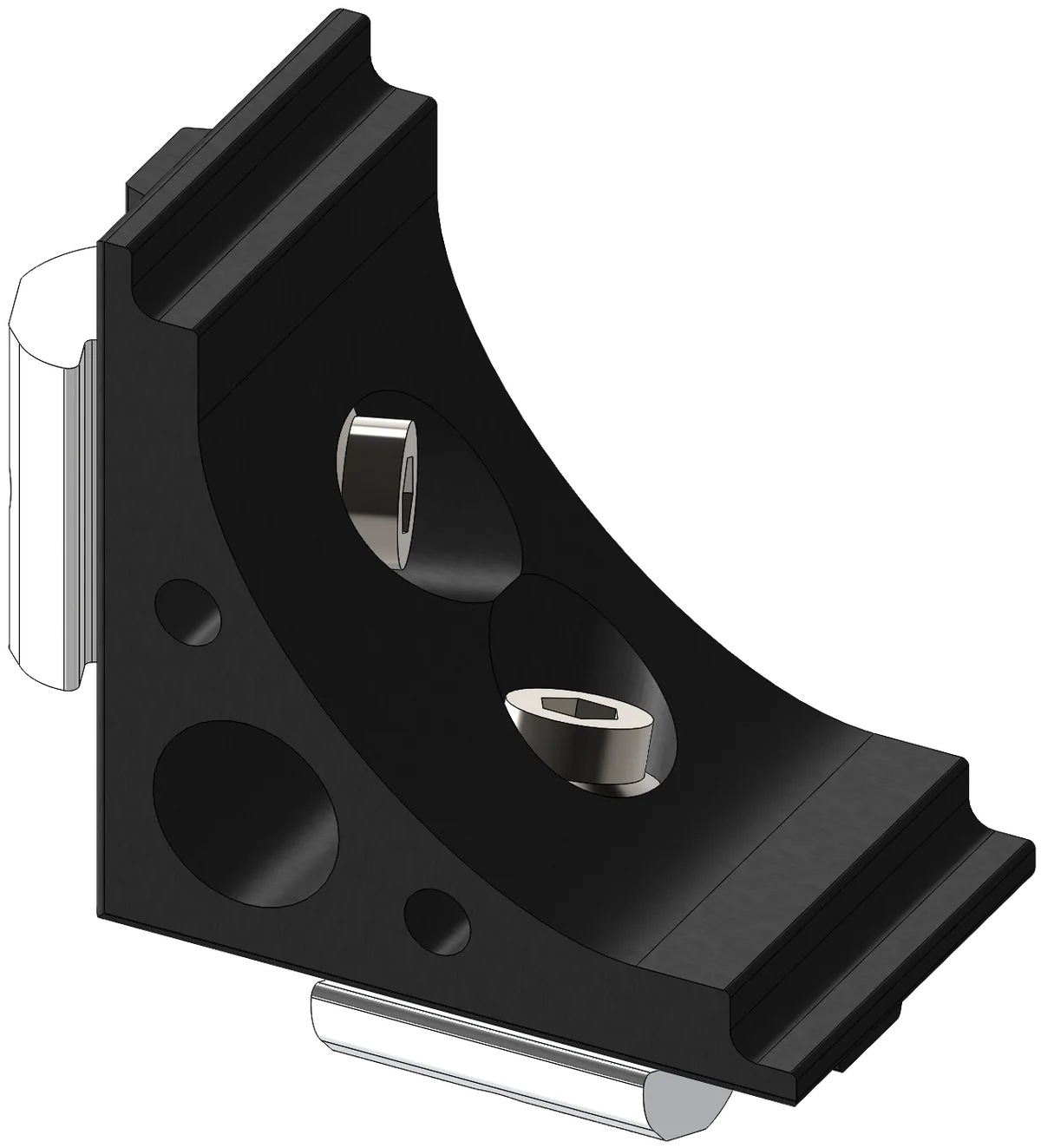40mm SD Panel Mount Corner Bracket Kit