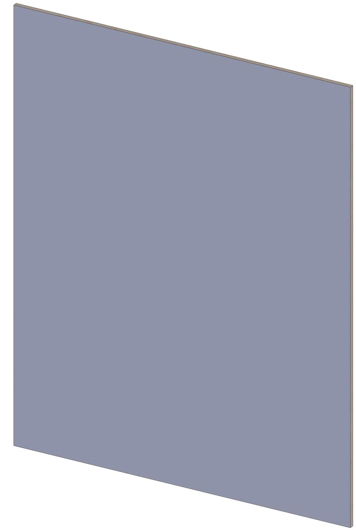 0.625" Grey Melamine Birch Plywood