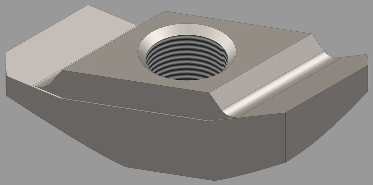 M6x1.0 10.9 Drop-In Nut