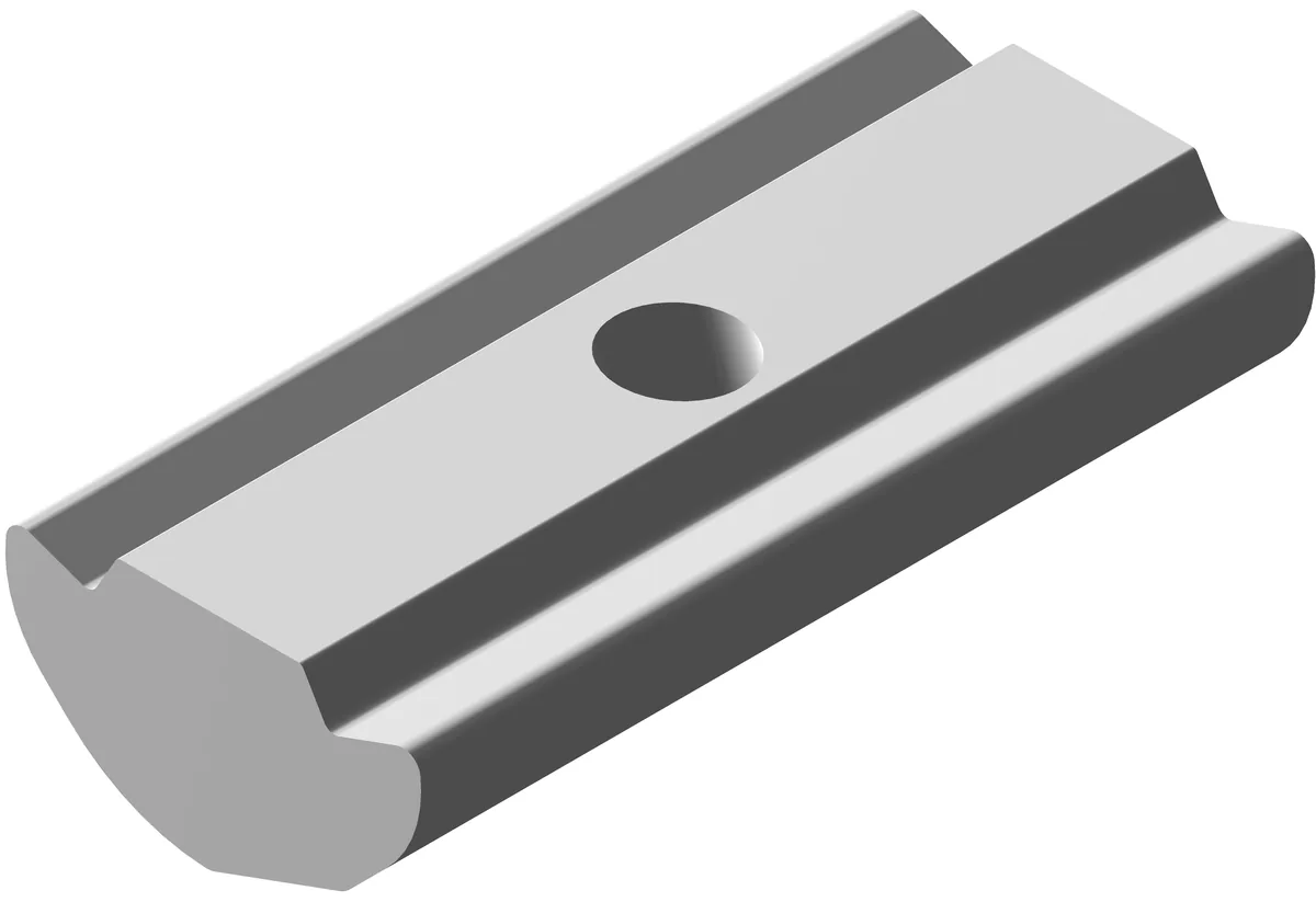 M6x1.0 38mm 1-Hole Angle Nut