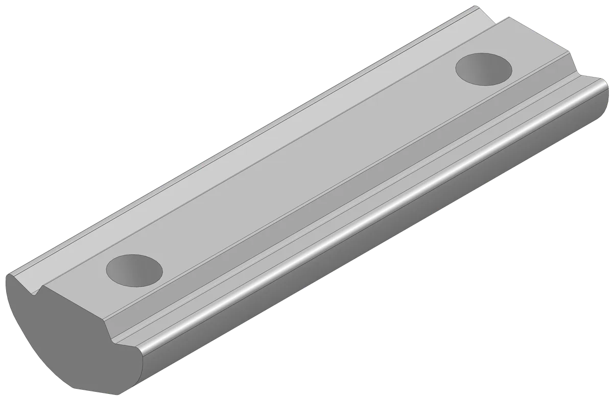 M6x1.0 60mm 2-Hole Angle Nut