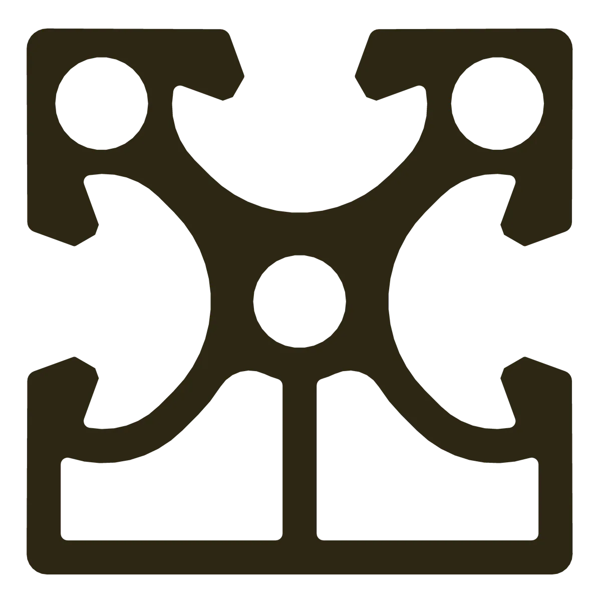 40x40 3-Slot SD Profile