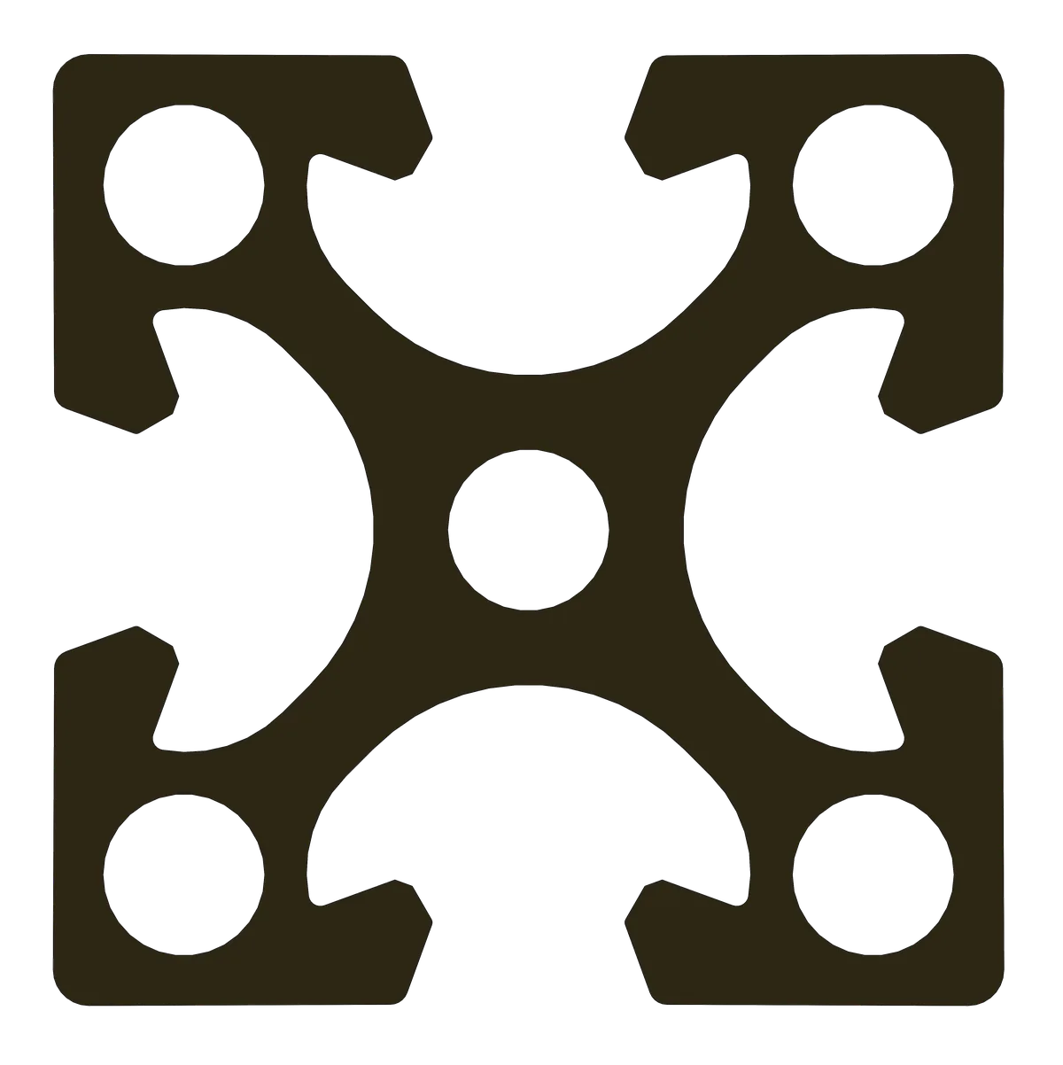 40x40 4-Slot SD Profile